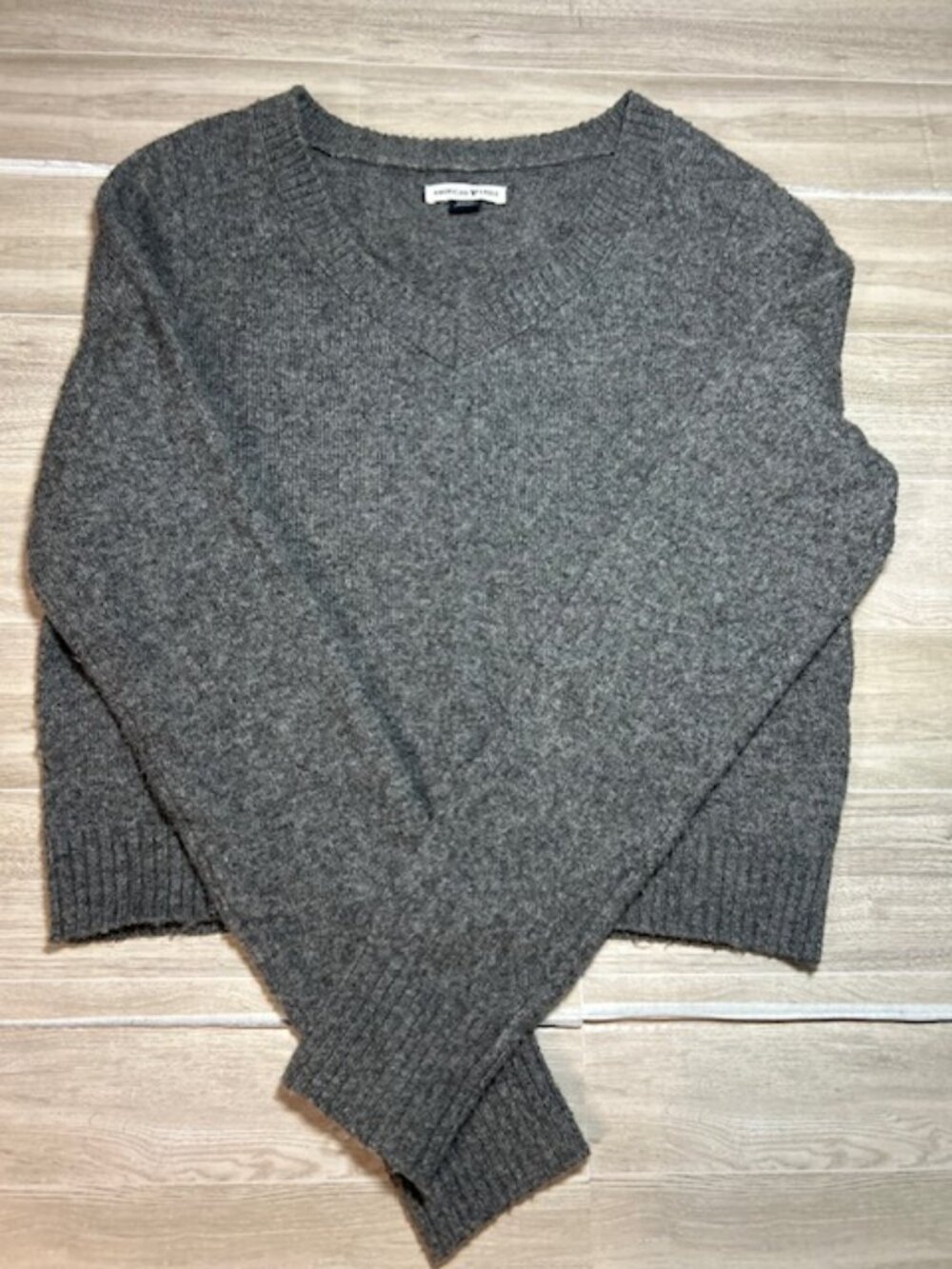 American Eagle Classic Everyday Layering Crew Neck Knit Sweater